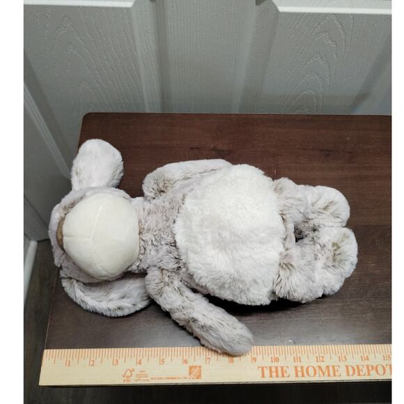 Argento 16" Microwaveable Plush Dog Taupe Heated Scented Includes Aroma Pouch - Picture 6 of 6